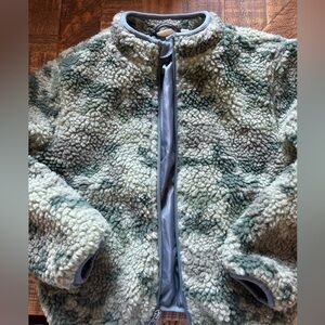 Feather 4 Arrow - Cozy Green and Gray Kids Jacket
